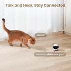 Robot de cámara móvil para mascotas Enabot EBO Air 2: cámara 2K con