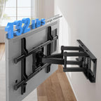 Pipishell Soporte de pared para TV de movimiento completo para la mayoría