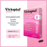 Vivioptal para hombres, 30 cápsulas blandas + Vivioptal Mujeres, 30...