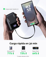 INIU Banco de energía, 20000mAh, 65 W, ultra compacto, USB C, carga...