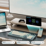 RK ROYAL KLUDGE S98 Teclado mecánico con pantalla inteligente y per...