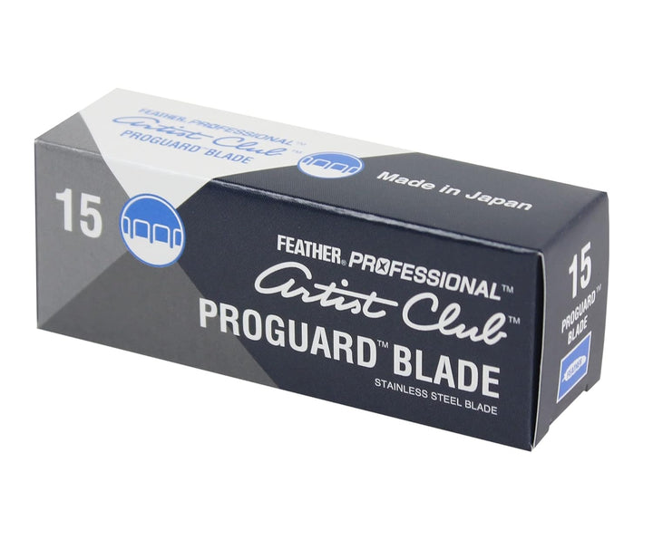 Feather Artist Club ProGuard - Cuchillas de afeitar (15 unidades, 2...