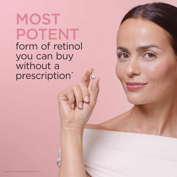 Cápsulas de suero facial de retinol + HPR de ceramidas de Elizabeth...