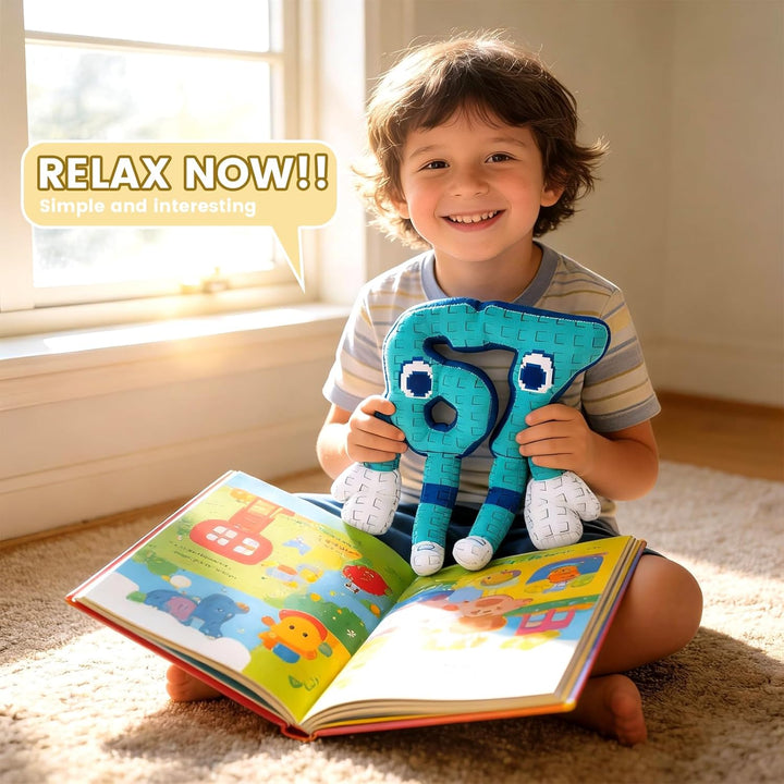 Brainrot 67 Peluche Italian Brainrot Six Seven Peluche Blue Style 10 pulgadas (67 Azul)