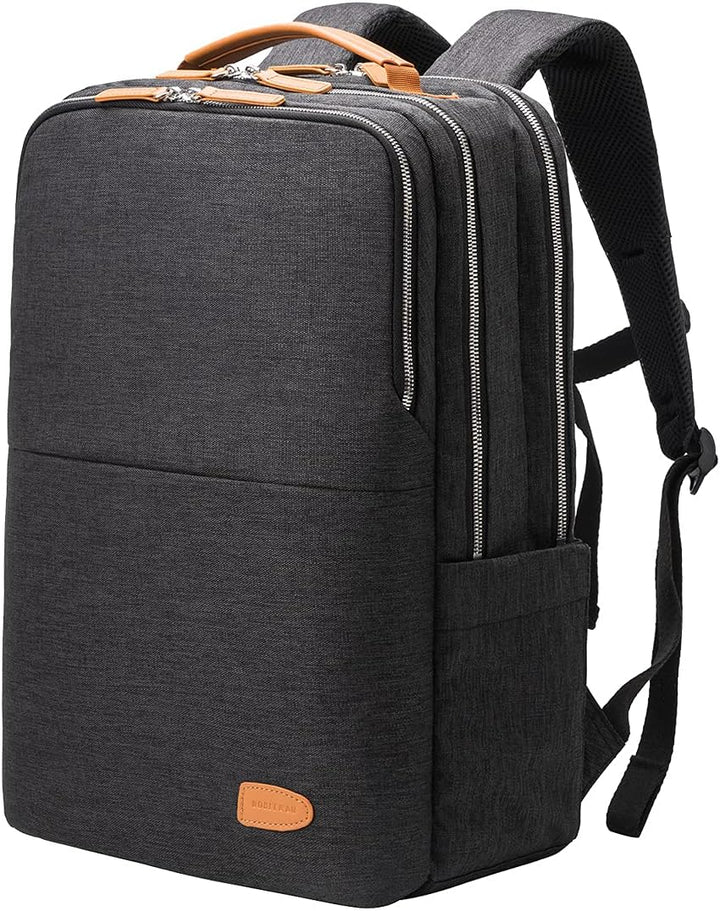 NOBLEMAN Mochila para portátil de viaje para hombres, resistente al...