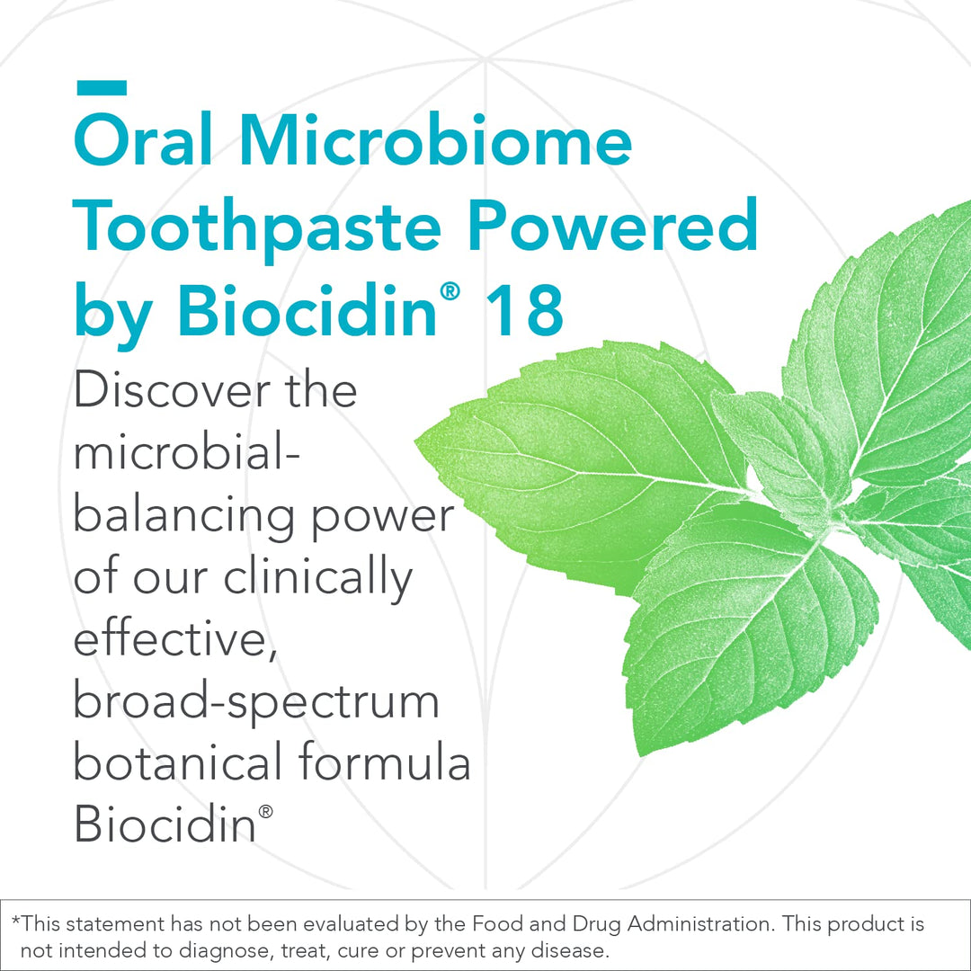 Sistema de Cuidado Oral Biocidin Dentalcidin - Pasta de dientes sin...
