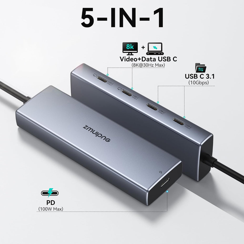 ZMUIPNG, hub USB