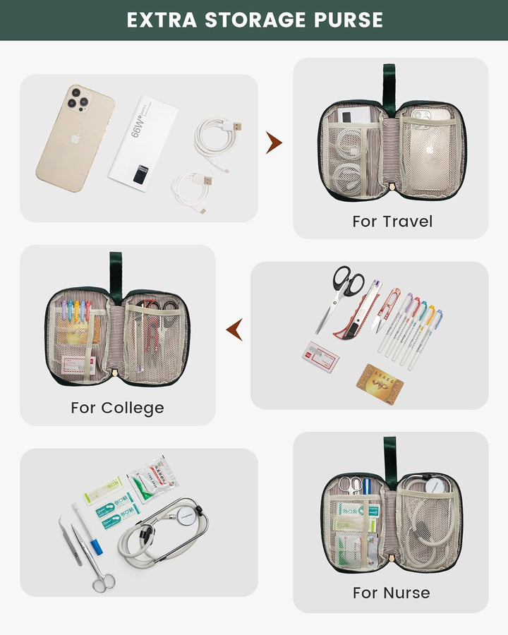 LOVEVOOK Mochila para laptop para mujer, mochila de trabajo convert...