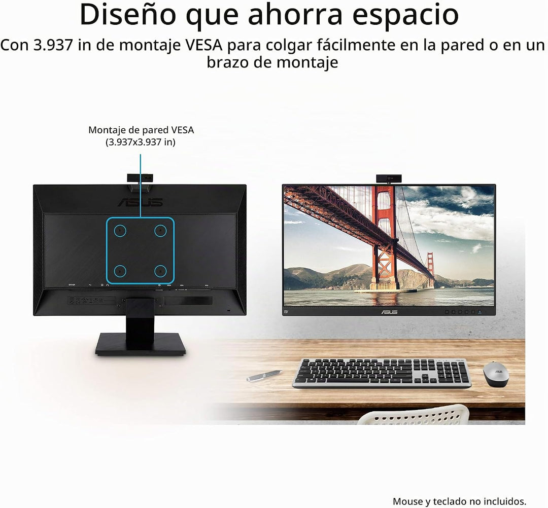 ASUS BE24EQK Monitor de negocios de 24 pulgadas con IPS Full HD 108...