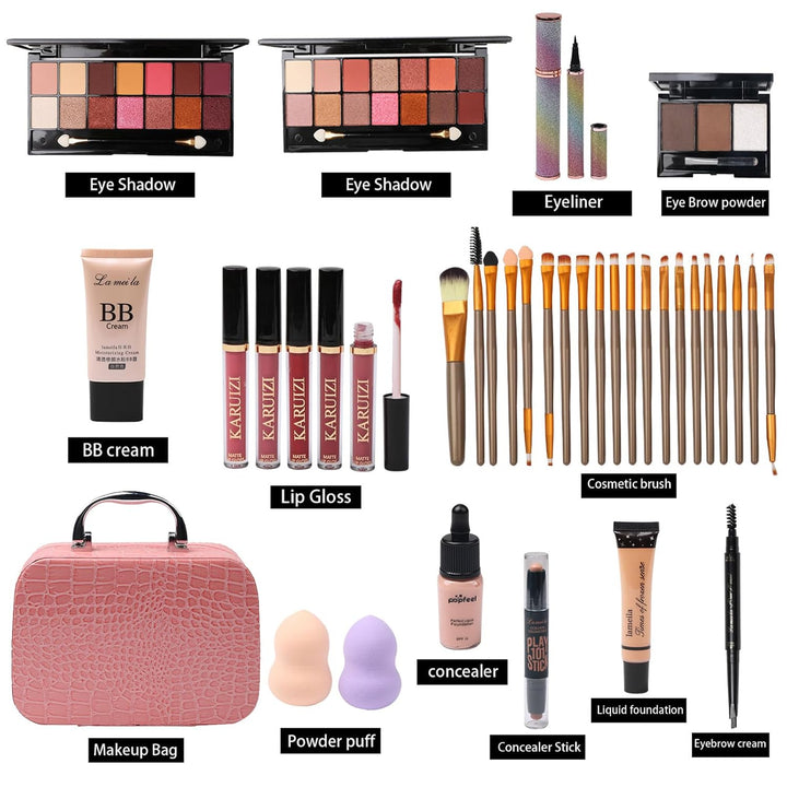 MTDXILTAI Kit de maquillaje todo en uno para bolsa de almacenamient...
