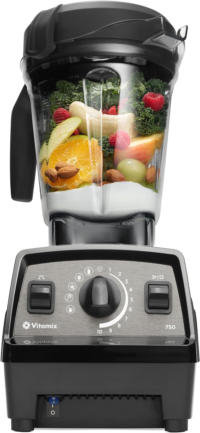Vitamix Propel Series 750 Licuadora de grado profesional, 4 programas, negro