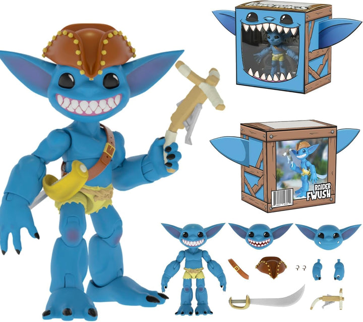 Plunderlings Raider Fwush, Figura de Acción Lone Coconut, Figuras Ú...