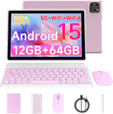 Vyrolinia Tablet Android 15 10 pulgadas 12 GB RAM+64 GB ROM\/1 TB t...
