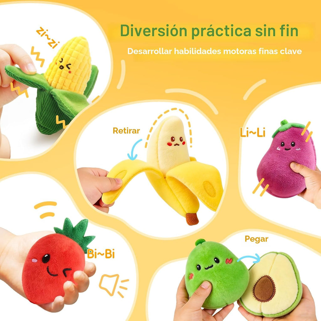 Juguetes para bebés de 6 a 12 meses, 16 piezas Montessori de