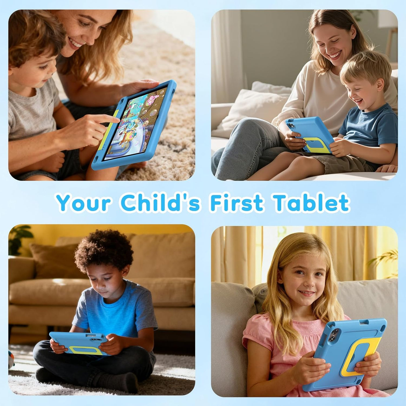 SHARECLOUD Tablet para niños de 10 pulgadas, tableta Android para n...