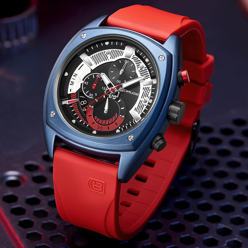 Relojes de Moda para Hombre Estilo Cronógrafo Análogo de Cuarzo