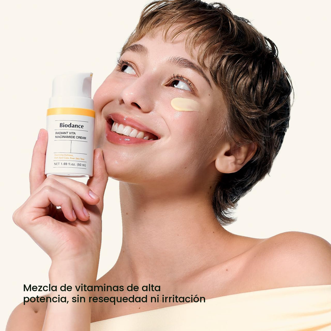 BIODANCE Radiant Vita Crema de niacinamida, iluminadora, corrección...