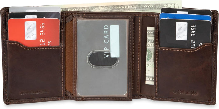 Dockers Billetera de perfil delgado con capacidad extra para hombre...