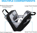 BAGSMART 17,3 pulgadas portátil bolsa expandible para computadora maletín