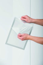 Durable Duraframe Soporte para letreros solares, magnético, plateado