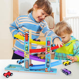 Juguetes Montessori para niños pequeños juguete de pista