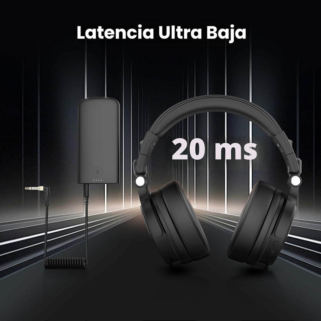 OneOdio Studio Max 1 Auriculares inalámbricos para DJ y estudio con cable