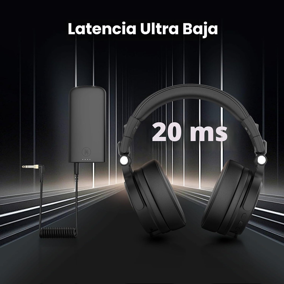 OneOdio Studio Max 1 Auriculares inalámbricos para DJ y estudio con cable