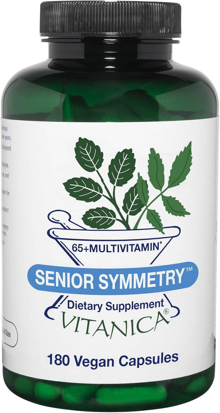 Vitanica Senior Symmetry, 65 años + Multivitaminas y Minerales, Veg...