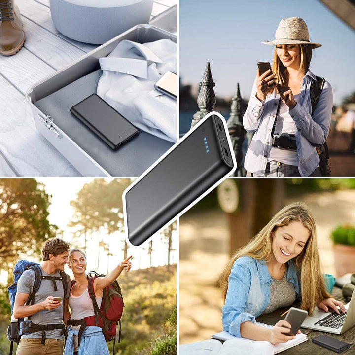 Cargador portátil de 26800 mAh, batería externa para teléfono celul...
