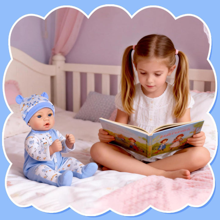 Aori Reborn Baby Dolls Boy - Muñeca realista de bebé recién nacido...