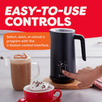 Espumador de leche Instant Pot, vaporizador eléctrico 4 en 1, fabricante de espuma caliente y fría automática de 10 oz/295 ml y calentador de leche para café con leche, capuchinos, macchiato, de los