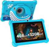 Tablet infantil de 7 pulgadas para niños pequeños, Android 12, 4 GB...