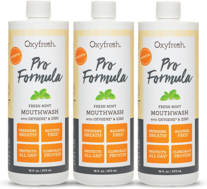 Oxyfresh Pro Formula - Enjuague bucal de menta fresca, enjuague buc...