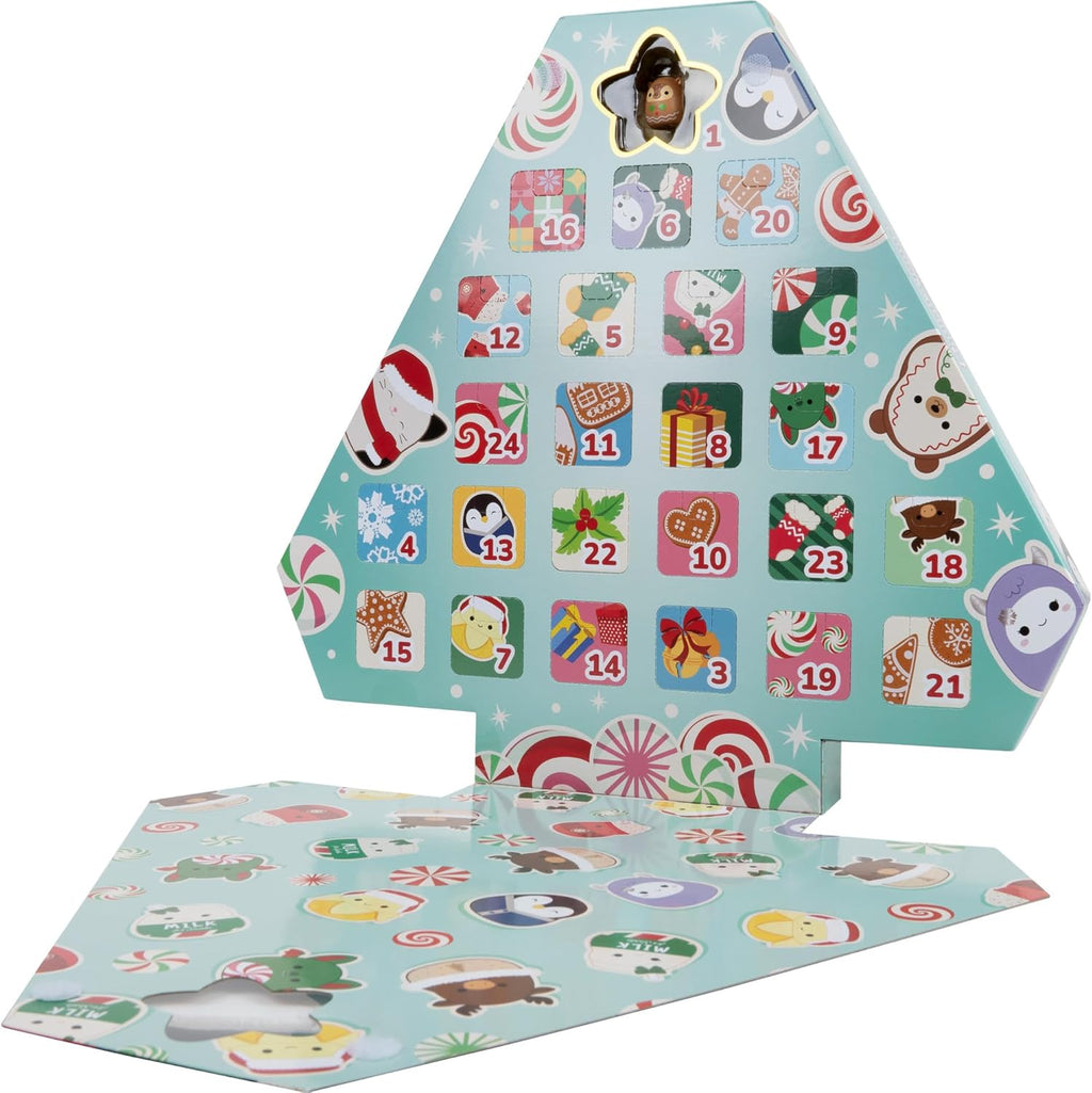 Squish-a-longs Calendario de Adviento de vacaciones 2026 – Incluye 24 mini