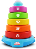Best Learning Stack & Learn - Anillos apilables musicales de juguete para