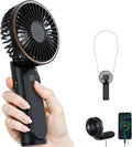 TUNISE Ventilador de Mano Portátil Recargable, Ventilador Portátil...