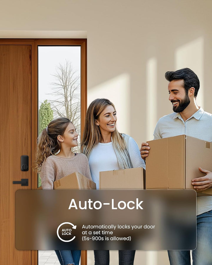 DESLOC Cerradura Inteligente de Puerta B200, Cerradura de Puerta de...