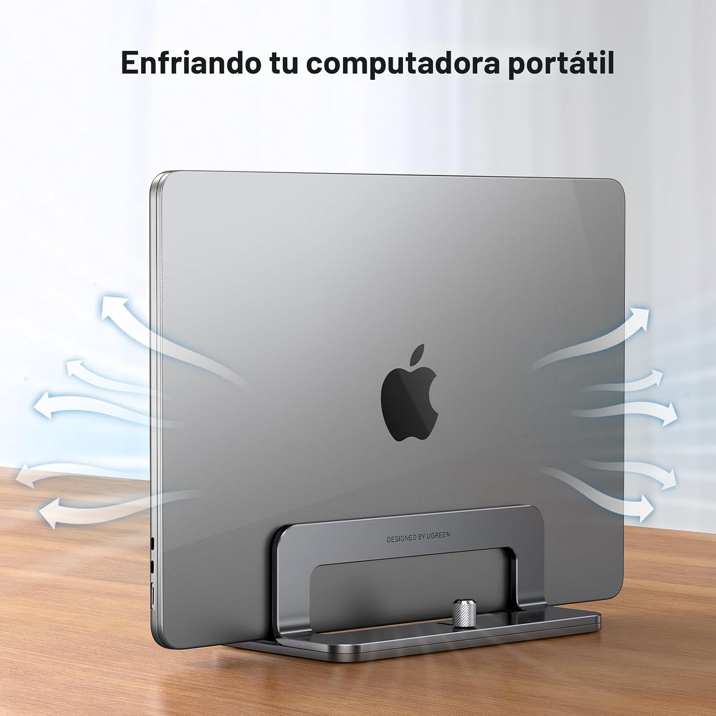 UGREEN Soporte vertical para laptop para escritorio compatible con...