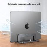 UGREEN Soporte vertical para laptop para escritorio compatible con...