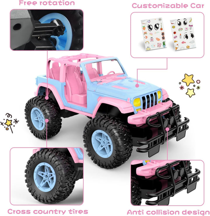 NQD Auto a control remoto para niños escala 1:16 80 minutos de jueg...