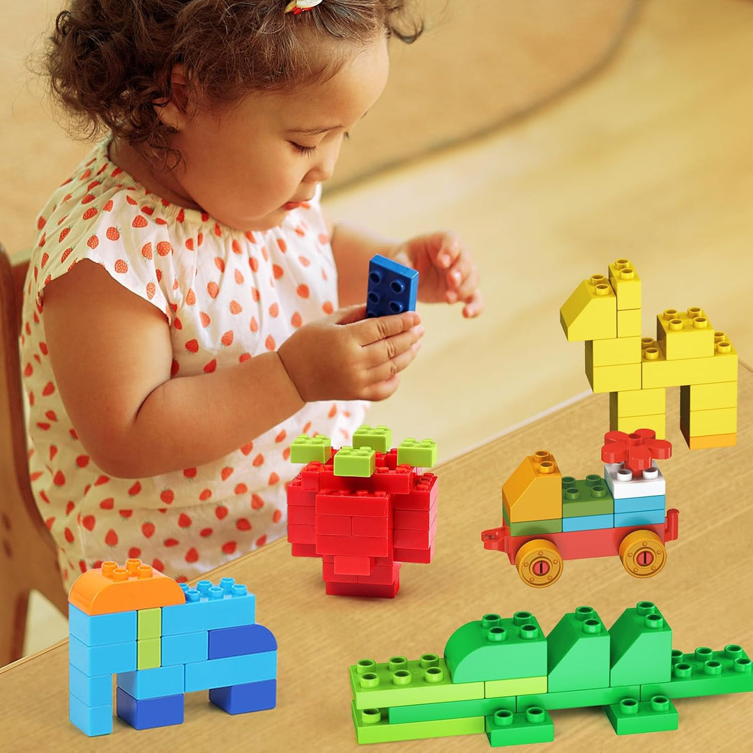 Cutedeer Juego de bloques de construcción grandes clásicos