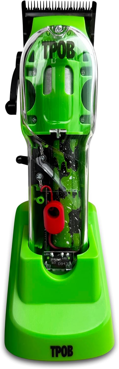 TPOB Slime 2 Cortapelos para barba para hombres de 6800 RPM con est...