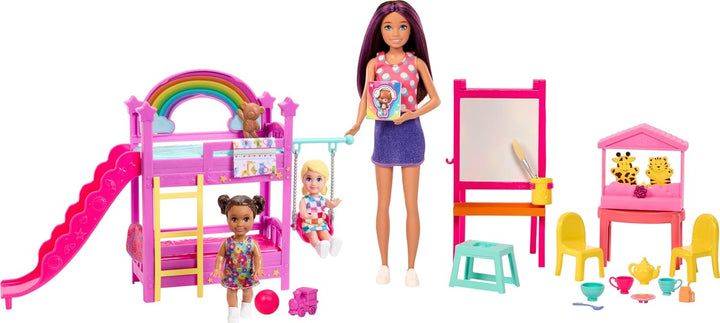 Barbie Skipper Babysitters, Inc. Juego de Guardería Ultimate con 3...