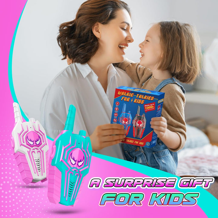 Walkie Talkies geniales para niñas: juguetes de regalos de cumpleañ...