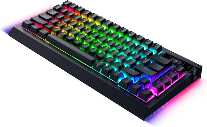 Razer Teclado inalámbrico BlackWidow V4 Pro 75% para juegos: pantal...