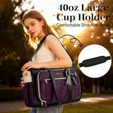 PASMAN Bolsa de mano para profesores para mujer, bolsa estructurada...