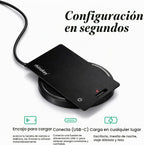 Cargador inalámbrico de 15 W Qi 1.2 almohadillas de carga