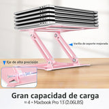Urmust - Soporte de aluminio ligero para laptop y notebook de hasta...