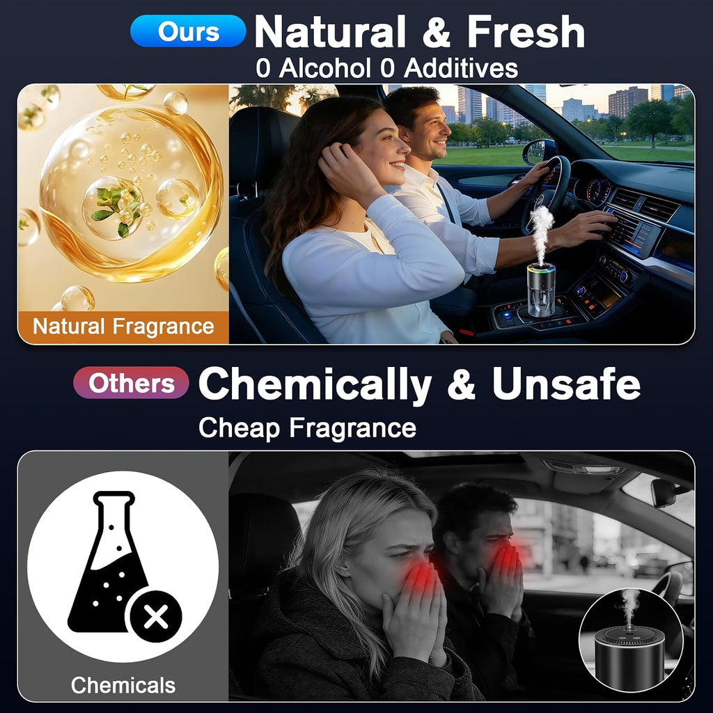 Amor Lyris Difusor inteligente del ambientador del coche, difusor del coche