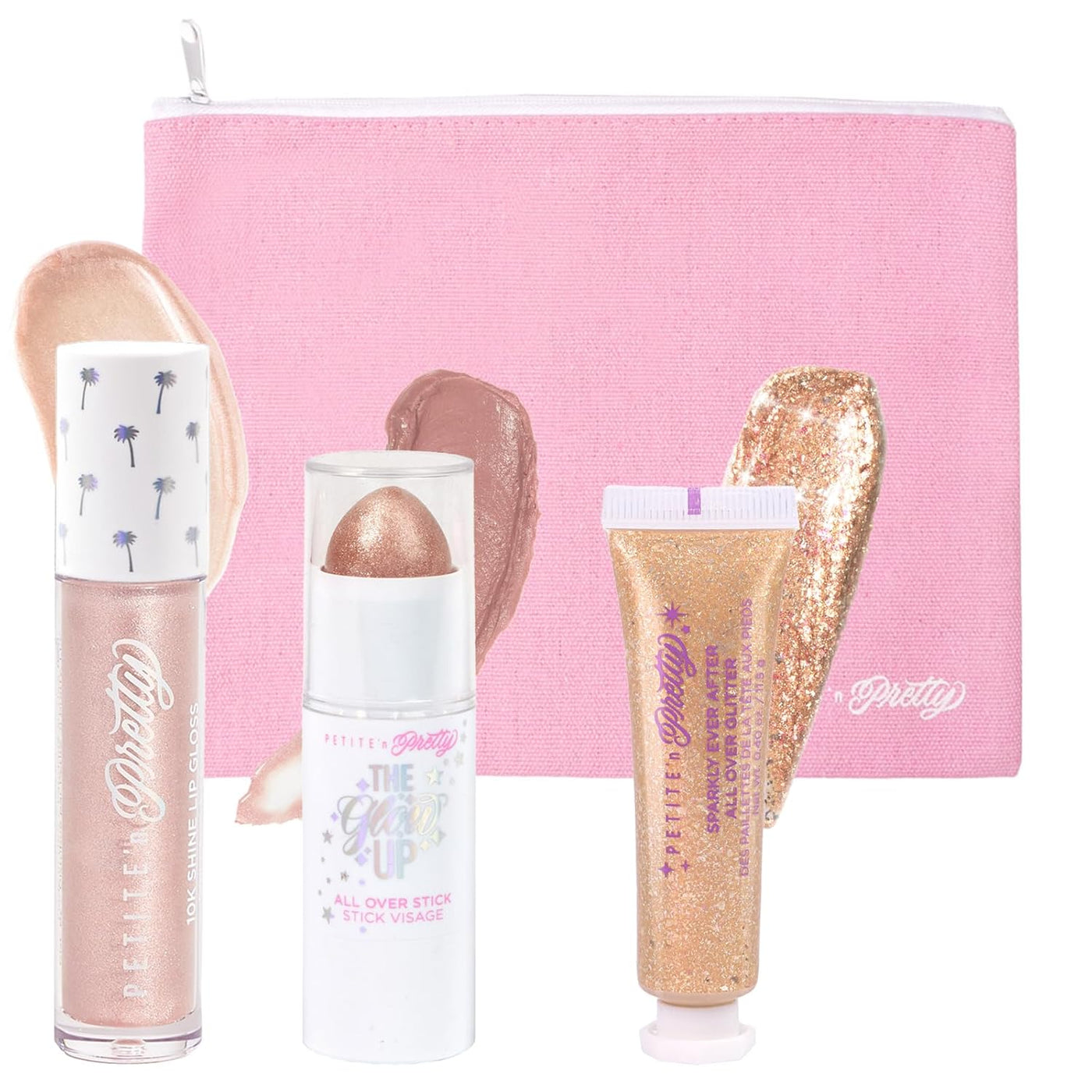 Petite 'n Pretty Shine &amp; Glow Beauty - Juego de maquillaje...
